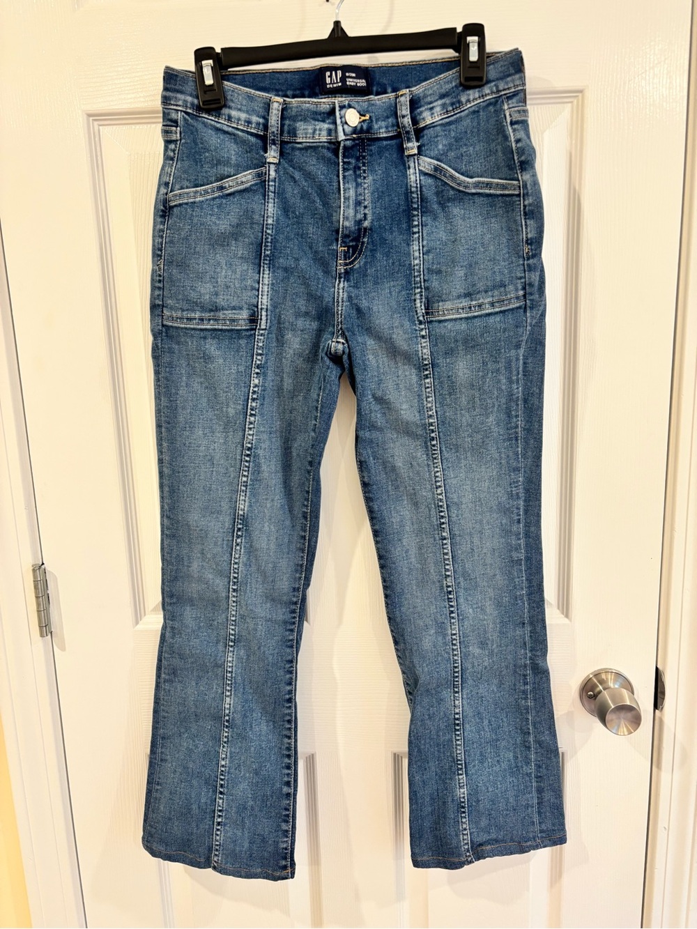 Gap Baby Bootcut Mid Wash Jeans 8